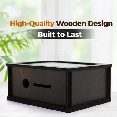 Wooden Money Bank