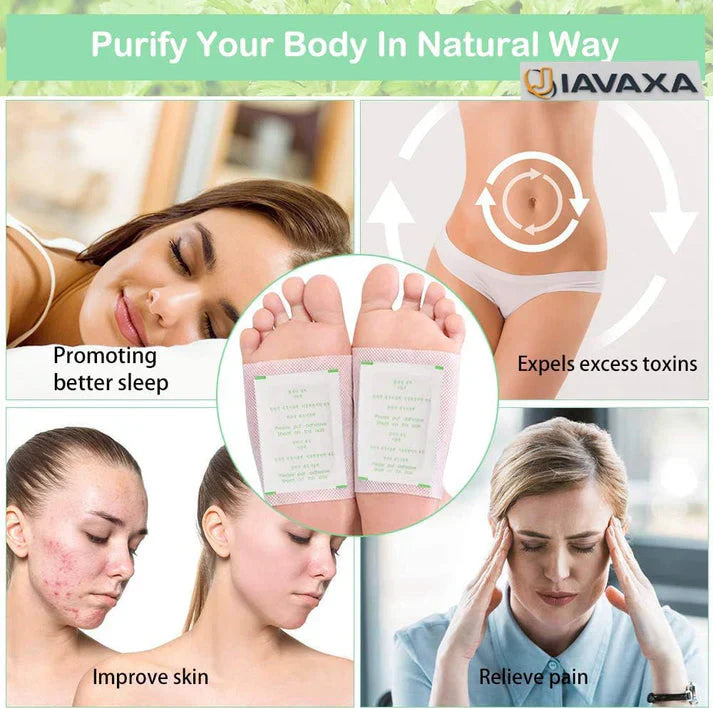 🌿Herbal Premium Detox Foot Patches 🌿(Pack of 10): Buy1 Get 1 Free