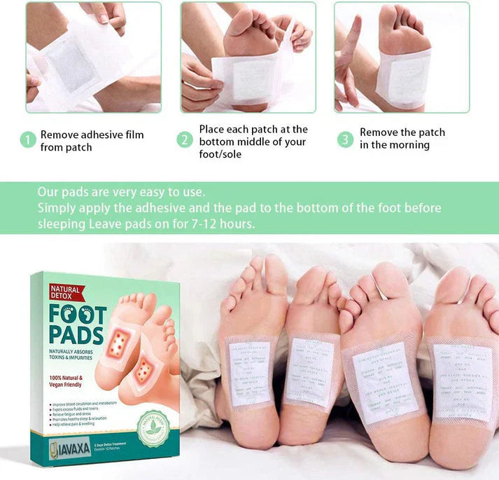 🌿Herbal Premium Detox Foot Patches 🌿(Pack of 10): Buy1 Get 1 Free