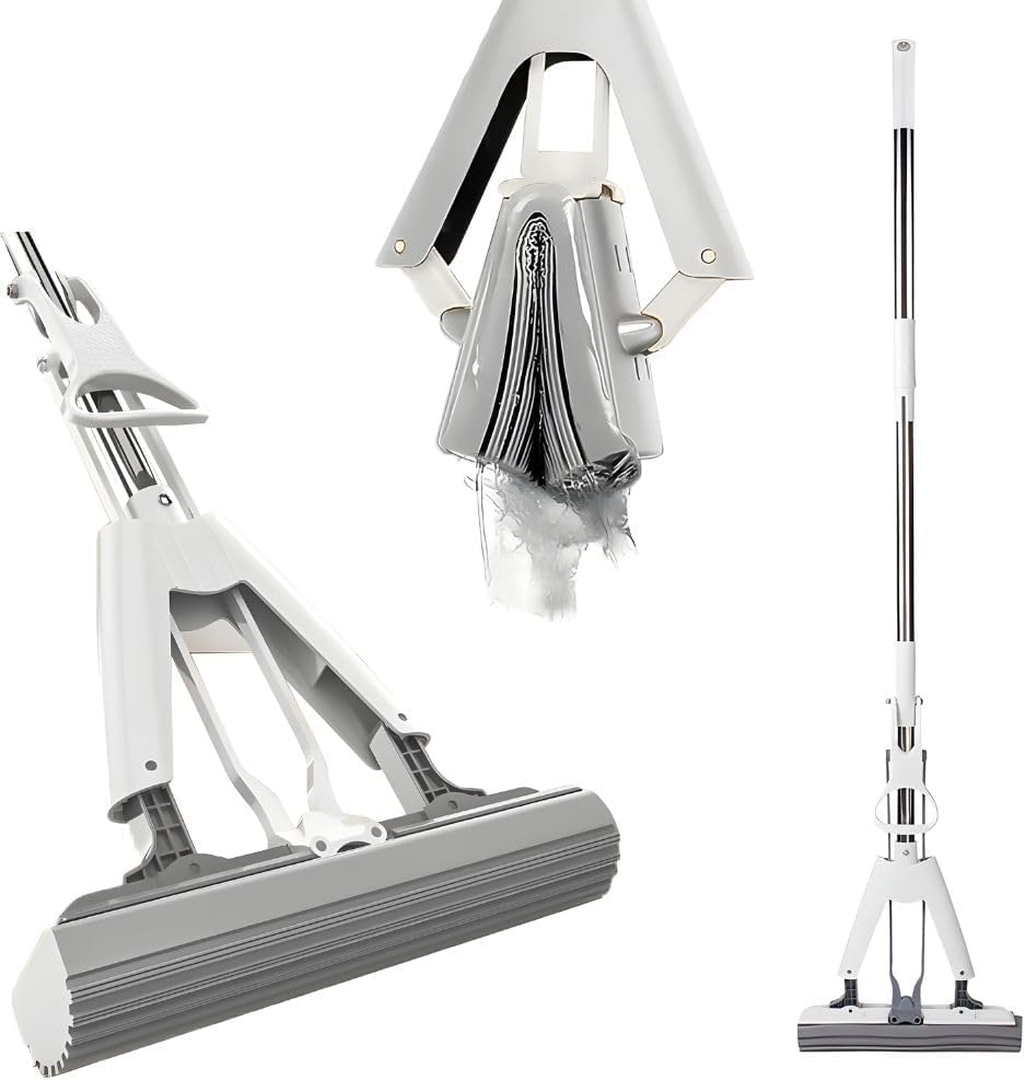 Multi-Purpose Foldable Floor Cleaning Squeeze Mop Wiper